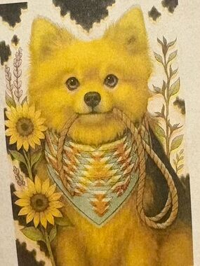 Choice Large Fleece Throw with Dogs - Southwestern, Western, Boho - NEW, 60”x80”